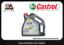 Castrol gtx 10w40 synth olio motore originale benzina e diesel A3/B4 4 litri