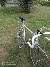 BICI DA CORSA ANNI 80 COLORE BIANCA TELAIO ALLUMINIO FIBRA