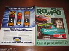 RIVISTA ROMBO 1984/11=ALFA