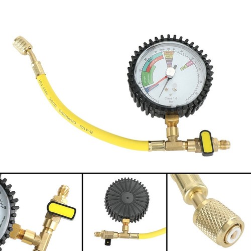 R410a manometro 1pz ottone - manometro,