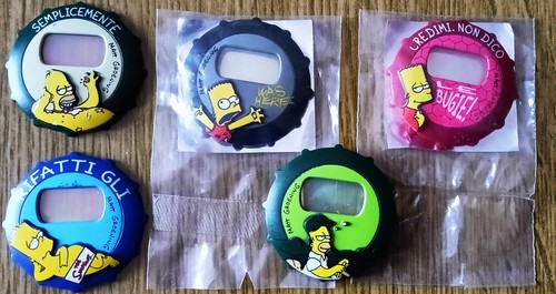 Caps cover orologio simpson - cover,