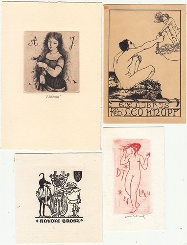 Exlibris bookplate - 4,