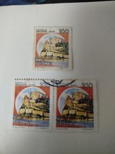 Bolli storici Castello Aragonese Ischia ITALIA 100 Lire - 1 MNH e coppia US