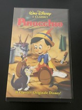 PINOCCHIO - ORIGINALE DISNEY VHS ITA  - In Italiano