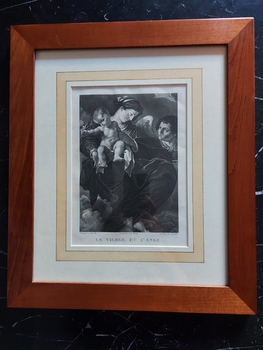 Quadro incisione madonna con - quadro,,