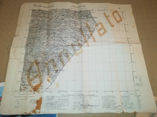 Grande carta geografica - '30,