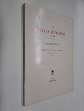 LA GUERRA DI VELLETRI 1744