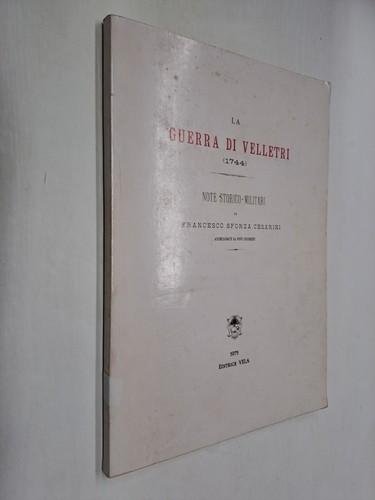 Guerra velletri 1744 - velletri,