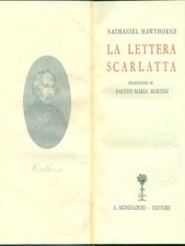 Lettera scarlatta hawthorne - lettera,