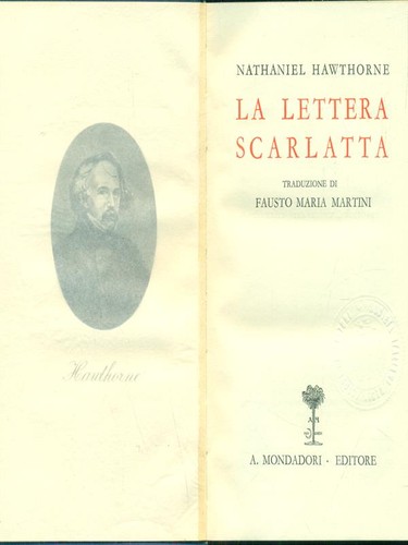 Lettera scarlatta hawthorne - la,