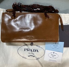 PRADA Leather Shoulder Bag