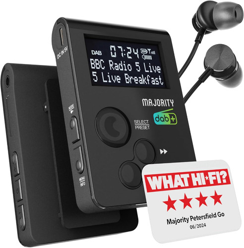 Mini radio portatile dab - dab, |
