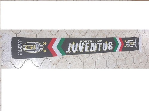 Juventus sciarpa scarf nera - sciarpa,