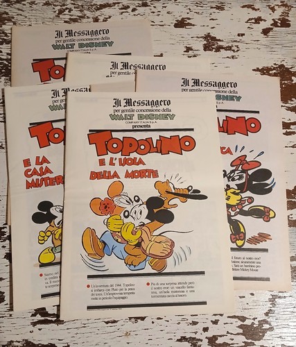 Topolino fumetti walt - walt, disney
