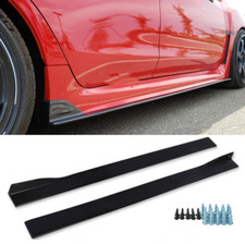 Gonna laterale 78,7" nero