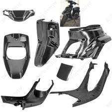 KIT 7 FAIRINGS BLACK UNPAINTED