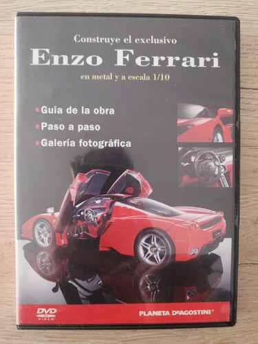 Dvd ferrari enzo escala 10 - enzo, 1:10