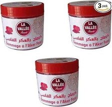 Set 3 Aker Fassi Scrub, Purificante Esfoliante Idratante Cura ｜Viso e Corpo