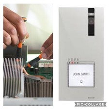 RIPARAZIONE Pulsantiera videocitofono comelit 1/4 pulsanti 2 fili 4893M LEGGI