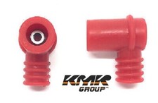 M2523 PIPETTA CANDELA ROSSA SILICONE ANTI ACQUA PIAGGIO CIAO SI BRAVO BOXER A