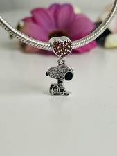 Charm Pendente Snoopy Cuore