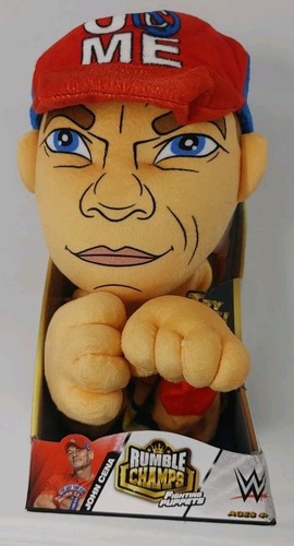 Peluche wwe rumble champ john - rumble,