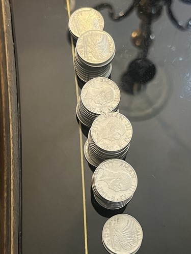 Monete italiane lire - in,