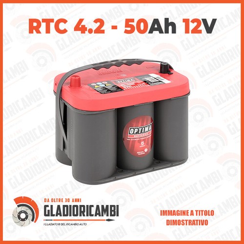 Batteria optima red - red, 50ah