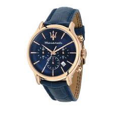 Orologio Maserati Epoca (R8871618013) Uomo Oro/Blu Analogico Quarzo 