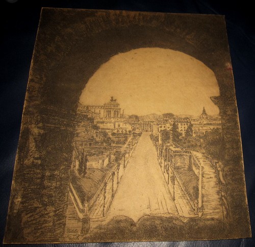 1930 vitale incisione - ,