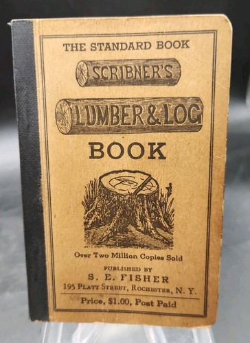 Antique scribners lumber and - scribners,