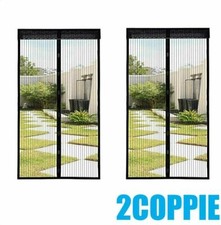 2 Tenda Zanzariera Magnetica