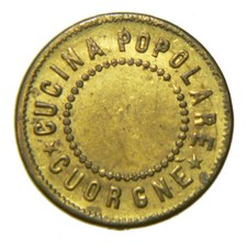 [NC] GETTONE CUCINA ECONOMICA CUORGNE - 23 mm (nc4660)