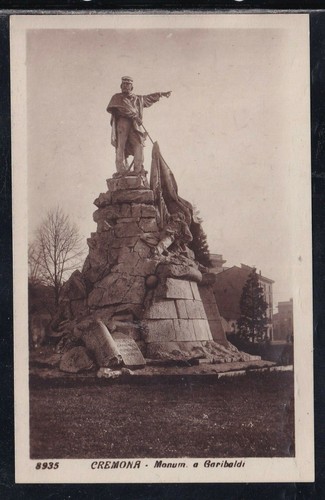 Cartolina cremona monumento - cartolina,