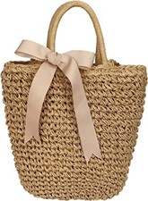 BORSA Coffa paglia donna