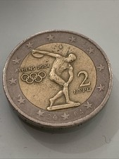 Moneta Da 2 Euro Rarissima Atene 2004 