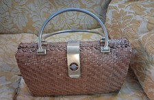  Vintage Borsa Anni 70 In Midollino