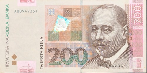 Croazia banconota 200 - , cro.kuna