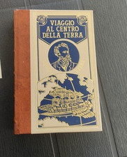 LIBRO GIULIO VERNE VIAGGIO AL CENTRO DELLA TERRA ED. PERUZZO    OTTIMO