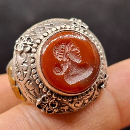 Anello antico romano intaglio