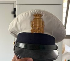 Berretto Polizia Locale Lombardia in goretex, come nuovo, completo di fregio.