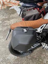 borsa laterale moto+ telaio originale