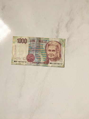 Banconota mille 1000 lire - mille,