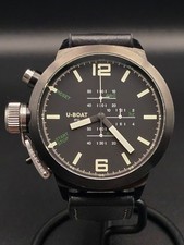 Orologio U-Boat Classico Chronograph Limited 53D-TWT 53mm nero