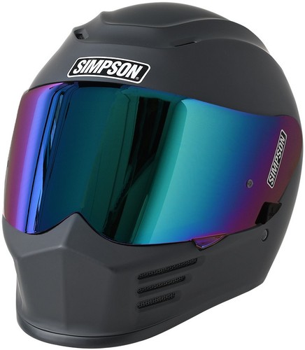 Casco simpson speed nero - simpson, speed,