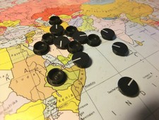 Lexicon PCM 80/81/90/91 - Tappo pomello nero 15 mm - NOS - anche per Klark DN34 -