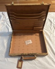 Valigetta ALVIERO MARTINI 1a Classe Mondo Stampa Geo Pelle Made In Italy