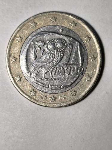 Grecia 2002 búho con - 1€,