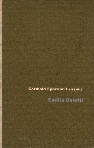 Emilia galotti gotthold - galotti,
