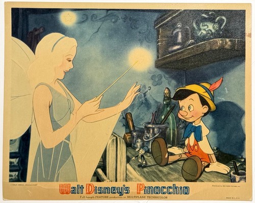 1940 walt disney pinocchio - walt,